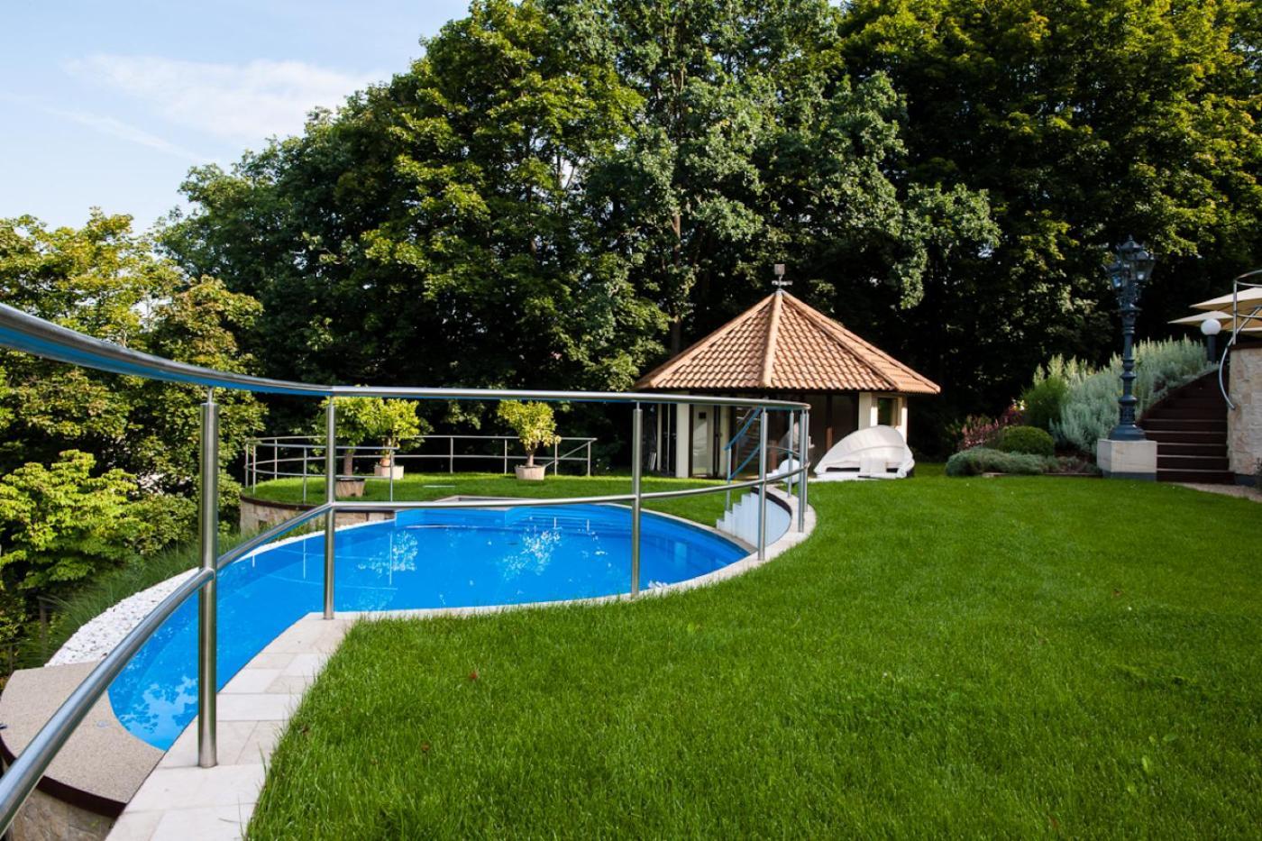 Villa Via Lapis - Panoramablick Ueber Dresden - Garten - Pool - Sauna - Luxus Luaran gambar